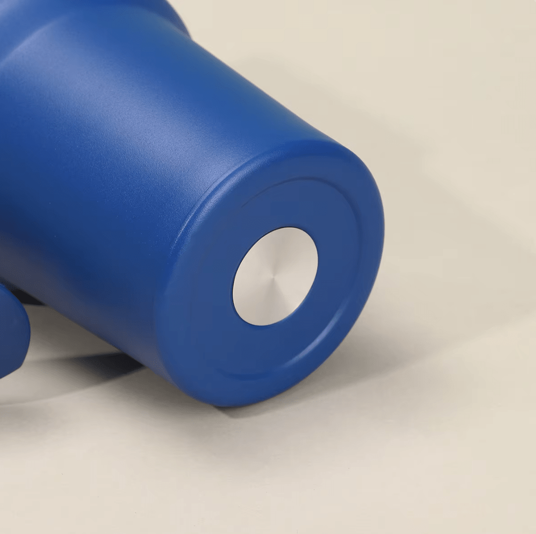 Double Wall Insulated Tumbler with Rotating Handle