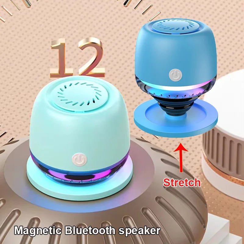 IPX67 Waterproof Magnetic Bluetooth with RGB Light